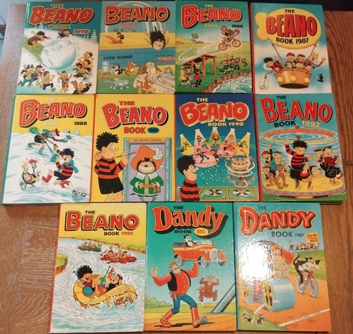Vintage beano dandy annuals - vintage,