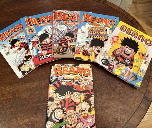 Beano annuals set of 6 - set,