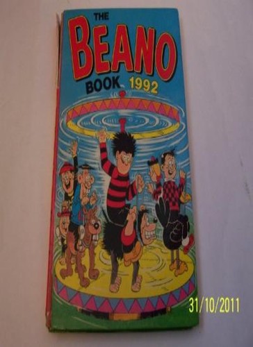 The beano book - book, 1992