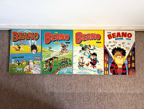 Lot retro 1980s 90s beano - of,