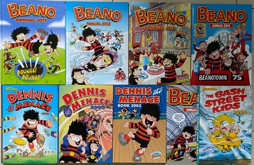Beano annuals books - x,