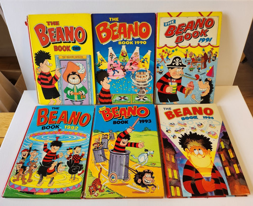 Job lot beano annuals - lot, x