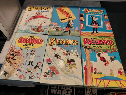 Vintage beano annuals 1969 - vintage,